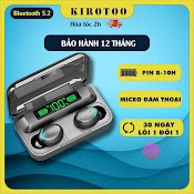 Tai Nghe Bluetooth Amoi F9 Pro Bản Quốc Tế Cao Cấp, Cảm Biến Vân Tay, Kiêm Sạc Dự Phòng