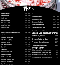 Bake'N'Cake menu 1