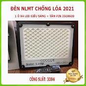 Đèn Năng Lượng Mặt Trời Đèn Chống Lóa Solar Light Khung Nhôm 50W, 100W, 200W, 300W - Chính Hãng Ip67 Bảo Hành 2 Năm.