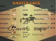 Ganvi's Cafe menu 3