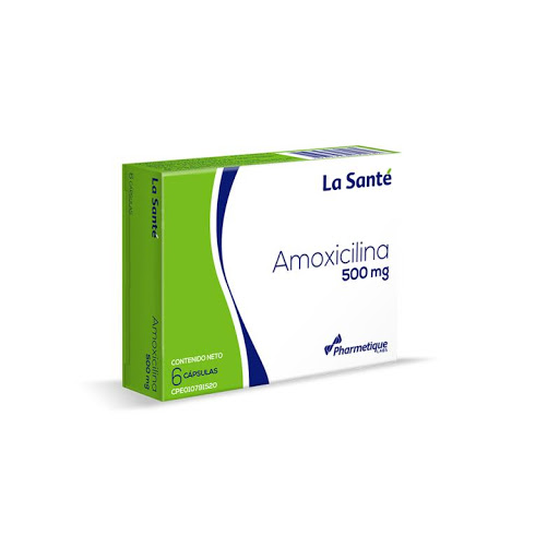 Amoxicilina 500Mg 6Cápsulas La Sante  