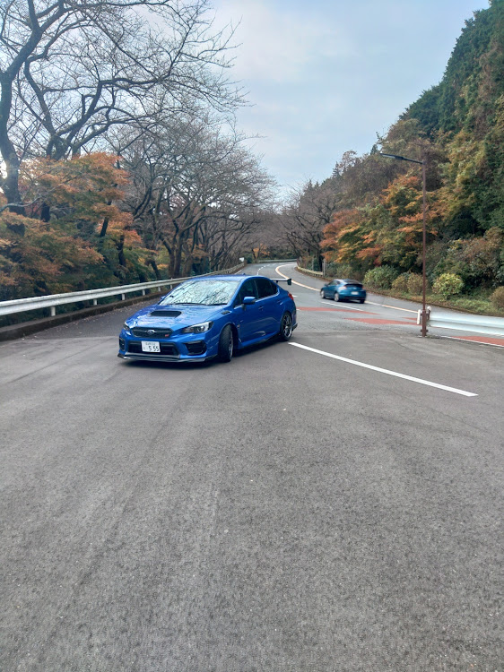WRX STIの箱根ターンパイク・大観山スカイラウンジ・オフ会お疲れ様でした・スマホの限界・覆面だらけ😱に関するカスタム事例の投稿画像9枚目