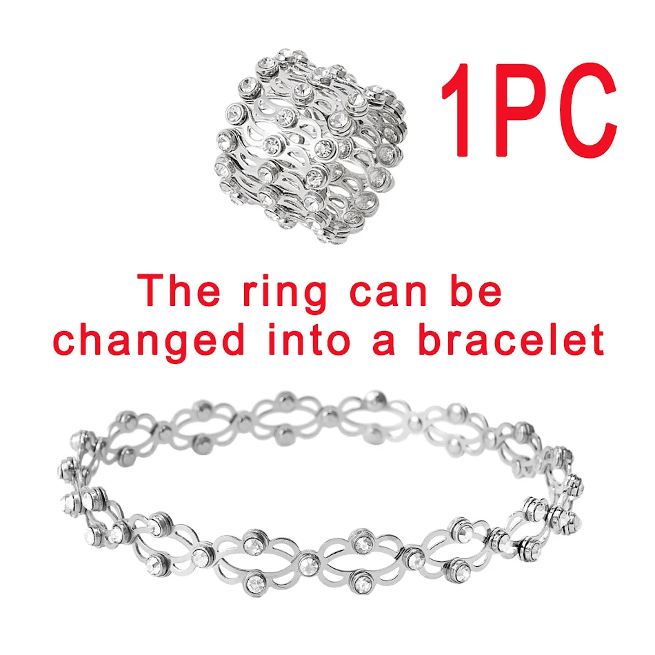 Creatieve Schaalbare Vormbare Ring Uniek Sieraad Aanpasbaar voor Iedere Vinger Origineel Design Personaliseer Je Stijl Innovatieve Accessoires