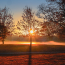 brilliant sunset