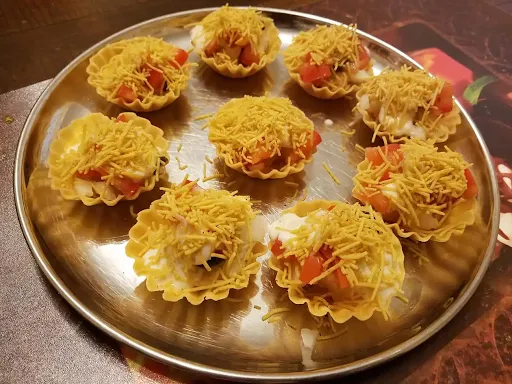 Chees Basket Puri Chaat