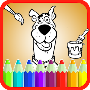 Scooby Dog Coloring Book Doo 1.0 Icon