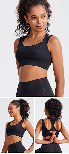 Title 5, Womens Running Shockproof Fitness Vest One-pie...