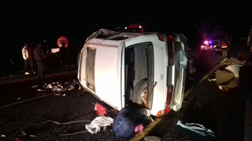 Two killed when car overturns on N6 Picture: SUPPLIED