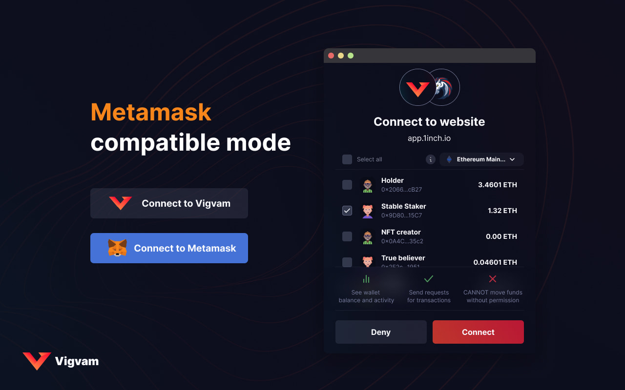 Vigvam — Web 3.0 Wallet Preview image 6