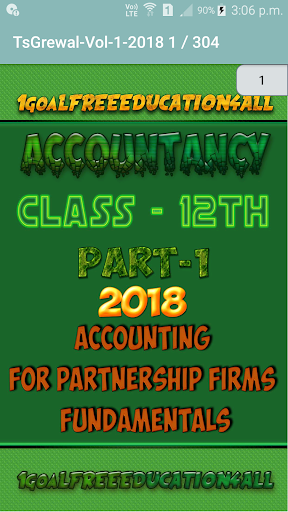 Account Class-12 Solutions TS Grewal Vol-1