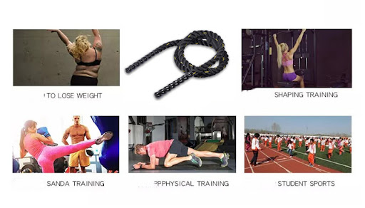Title 6, Weighted Jump Rope Build Strength and Endurance...