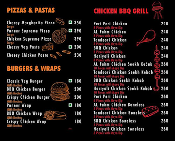 Al Daaz menu 