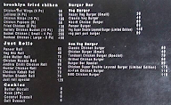 The Carnival House menu 2