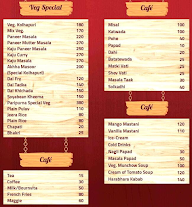 Hotel Paripurn Kolhapur menu 1