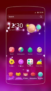 Fuchsia Gradient Shimmer - náhled