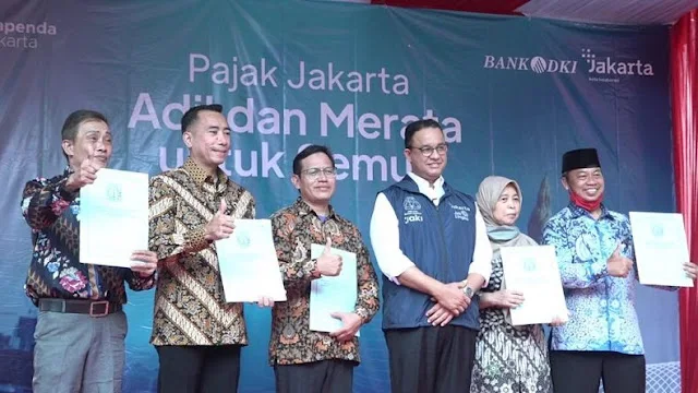 Anies: Kini 85% Warga dan Bangunan di Jakarta Bebas PBB