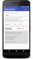 Prorate Calculator Screenshot