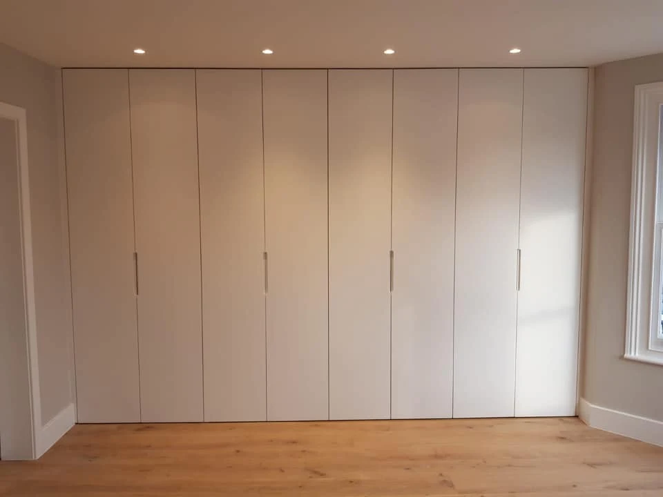 Album cover:  Wooden floor building wardrobe 