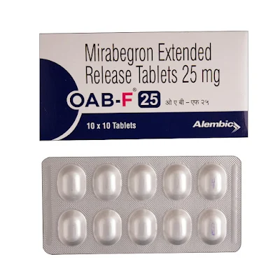 Oab-F 25mg Er Tablet 10's