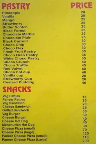 Krishna Cake Shop menu 2