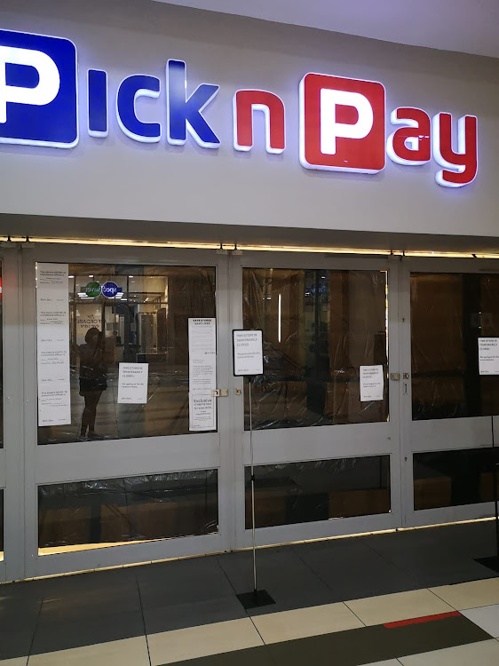 The Pick n Pay at Durban's Musgrave Centre was closed after a worker tested positive for Covid-19