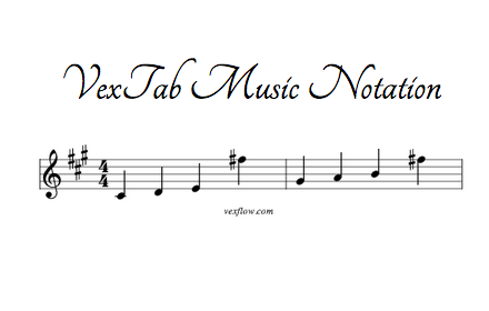 VexTab Music Notation Preview image 0