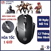 Chuột Bluetooth Gaming Không Dây Inphic Pm6 Pro Chuột Không Dây Chống Ồn Chống Mỏi Tay Có Cổng Usb Sạc Pin Có Đèn Led