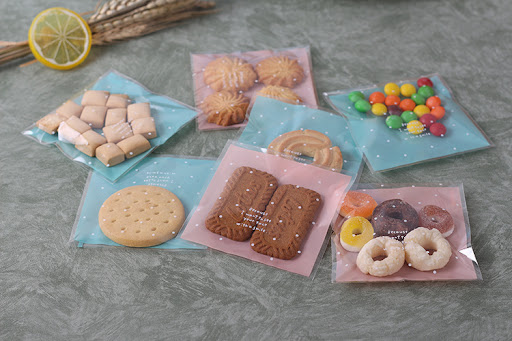 Title 1, 100 Sacolas Ziplock com Bolinhas para Embalagem...