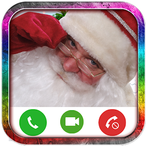 Video Call From Santa Claus  Icon