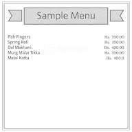 Stone menu 1