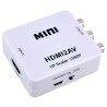 HUB Chuyển đổi mini HDMI sang AV chuyển đổi tín hiệu hình ảnh HDM hoặc tín hiệu âm thanh thành tín hiệu video tổng hợp AV (CVBS) và tín hiệu âm thanh nổi FL 