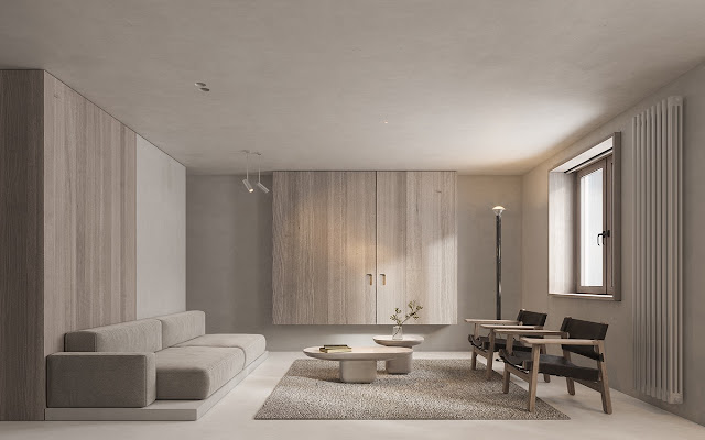 Minimalist interior design - Weiken