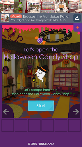 Escape a Halloween Candy Shop