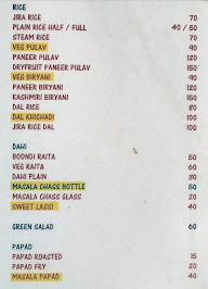 Navshakti Restaurant menu 7