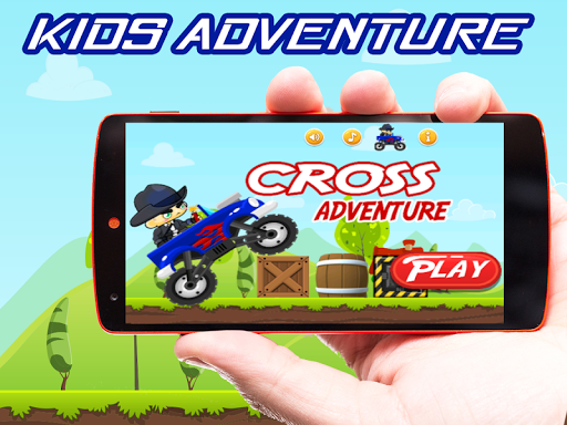 Adventure cross driver boy