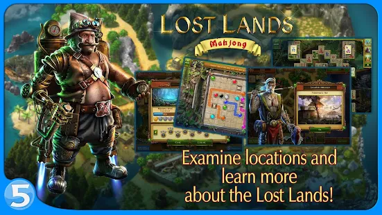  ‪Lost Lands: Mahjong Premium‬‏- صورة مصغَّرة للقطة شاشة  