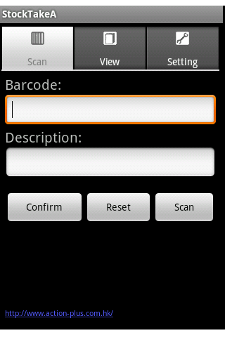 StockTake barcode scanner 2