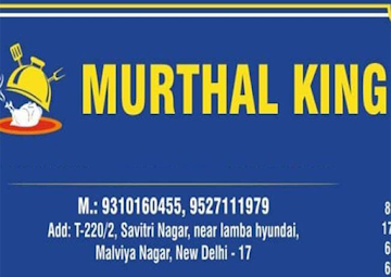 Murthal King menu 