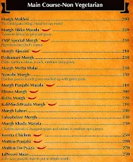 Zero Mile Punjab menu 4