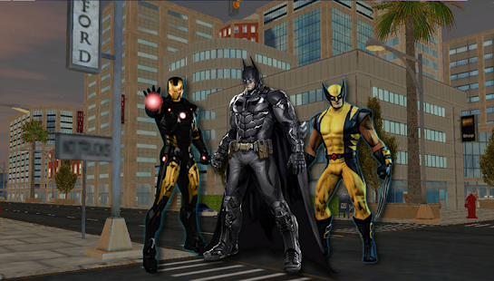 Super Hero Crime Battle banner