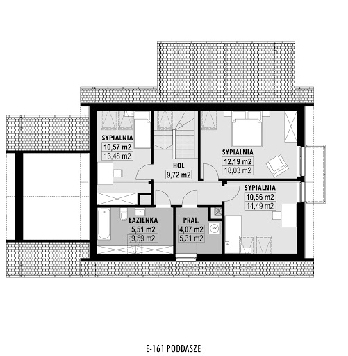 E-161 - Rzut poddasza