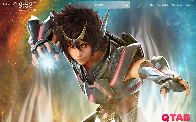 Saint Seiya Wallpapers FullHD New Tab