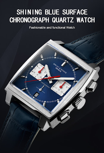 Title 2, Trendy Mens Rectangular Multifunction Motorcyc...