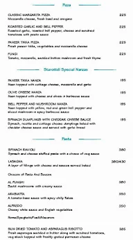 Sky Lounge - Starottel menu 2