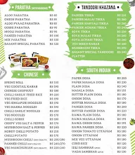 Dosa Guru menu 2