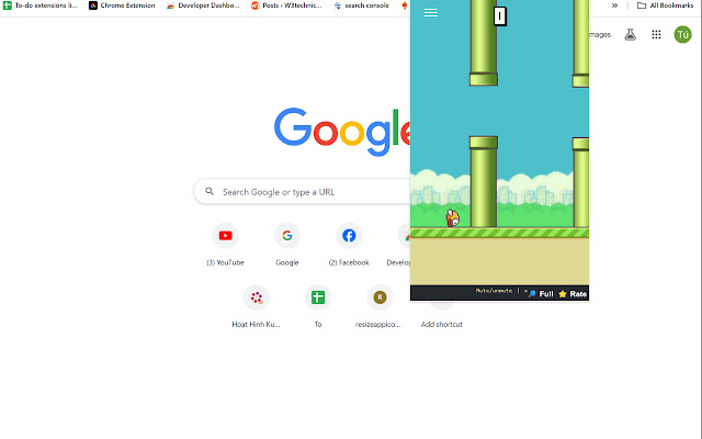 Flappy Bird Chrome