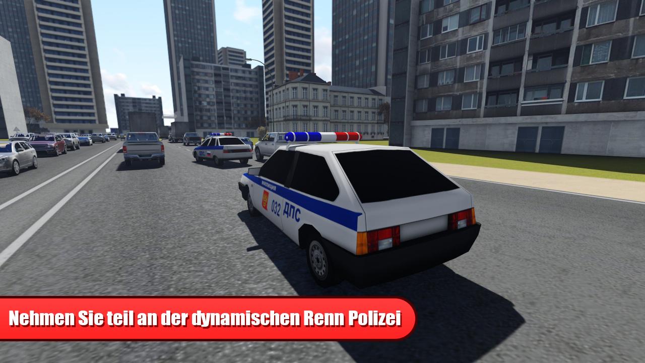 Android application Racing on Lada Vaz Police 3D screenshort