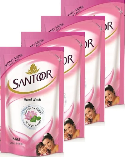 Santoor Handwash Mild - 180 ml