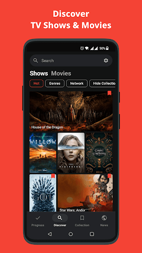 Screenshot Showly: Track Shows & Movies