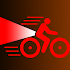 8BIT BIKE LIGHT - Red light for night cycling1.2